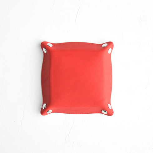 NO SIGN|レザートレー Small レッド