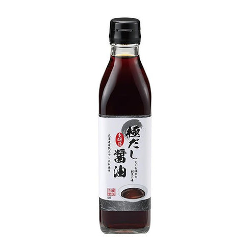 健美の里|極だし醤油&ポン酢&昆布つゆ&割烹つゆ4本セット【送料込み】