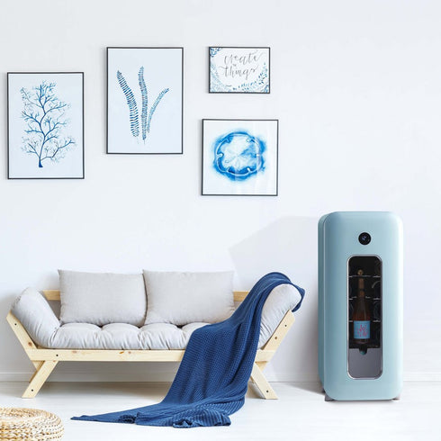 muni|ワインセラー ライトブルー(12~15本用)