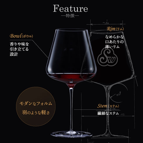 PHOENIX|【ギフトボックス付き】 ブルゴーニュ710mL(1脚)