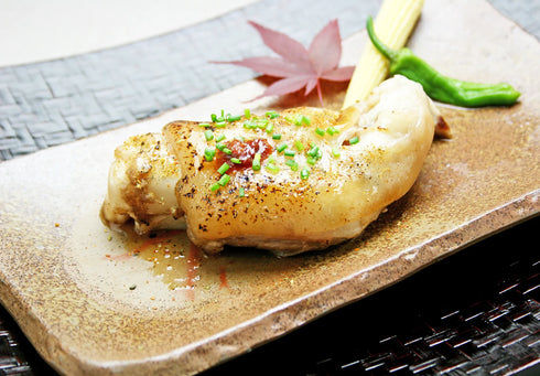 MEAT PLUS|特製ポン酢付き!ぷるぷる国産焼き豚足 10本セット(130g×10p)常温保存