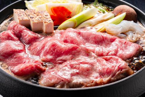 MEAT PLUS|【A4~A5】九州産黒毛和牛しゃぶしゃぶすき焼き用(400g・500g・800g・1kg)