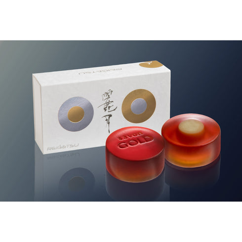 高貴石鹸 麗月 Reigetsu | 麗月ギフトボックス ゴールド&ピータン(50g)2個セット