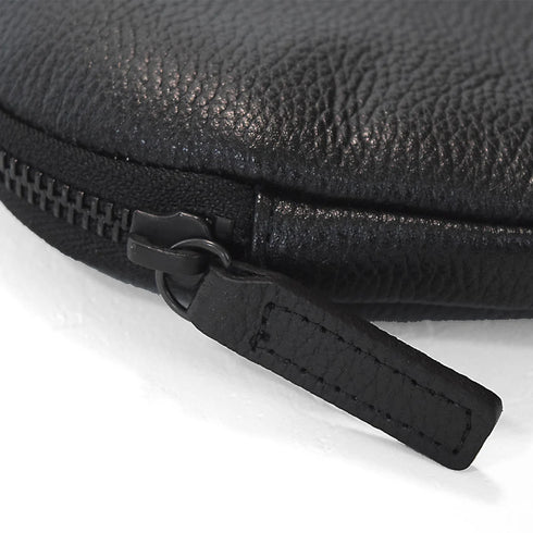 NO SIGN|ラウンド ミニポーチ ブラック