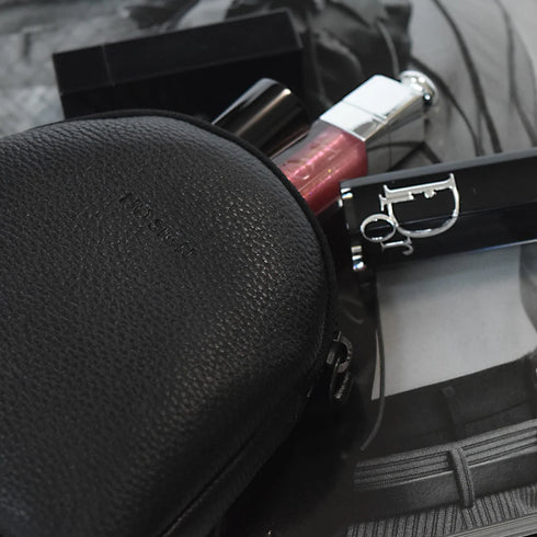 NO SIGN|ラウンド ミニポーチ ブラック