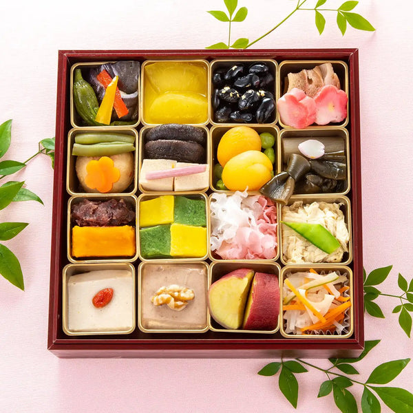 【予約商品/12月30日お届け】美食良菜|精進料理 おせち おもちつき 2~3人前 27品目