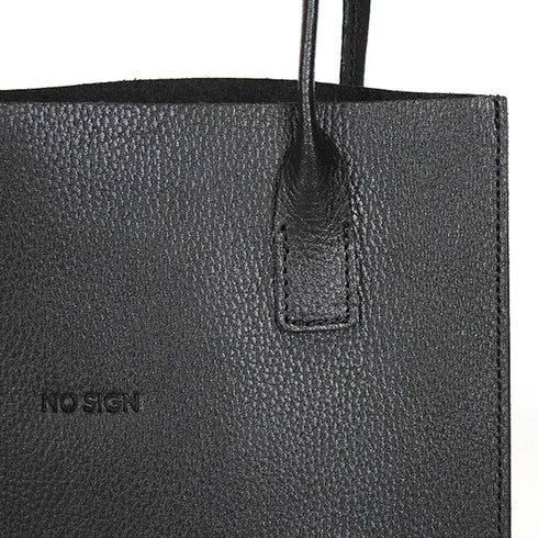 NO SIGN|ペーパーバッグ M ブラック
