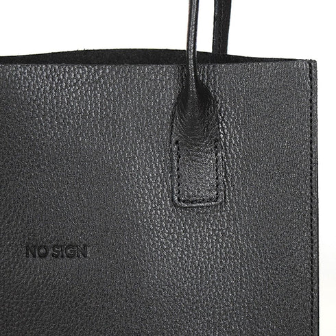 NO SIGN|ペーパーバッグ M ブラック