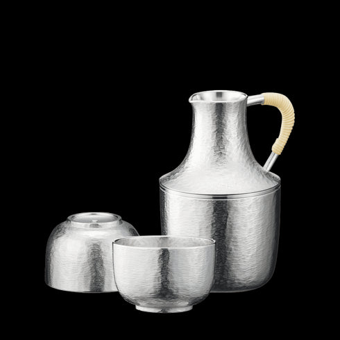 大阪錫器|酒器セット 弥生