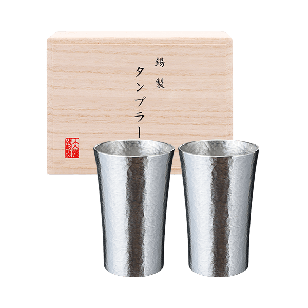 大阪錫器|タンブラースタンダード 中 ペア