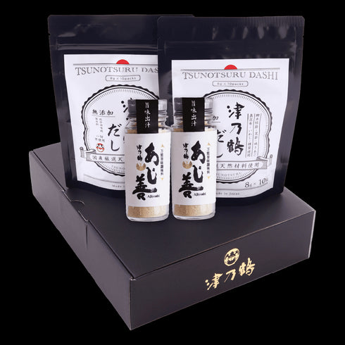 津乃鶴|津乃鶴だし2袋+あじ善2個ギフト