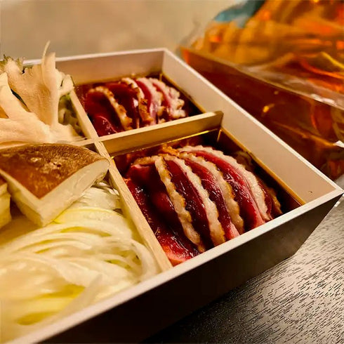 料理魚石 RYORI UOISHI|安土信長葱と近江鴨の鍋セット