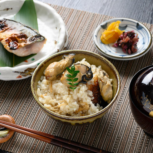 廣島料理専門酔心／釜めしの素セット【穴子・牡蠣】化粧箱・包装付き