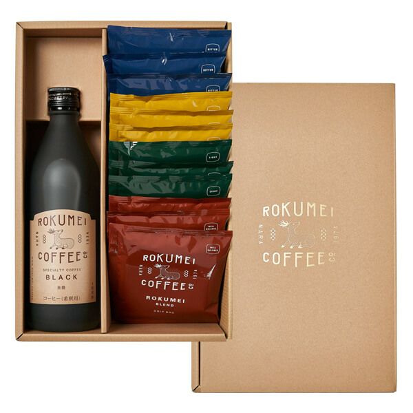 ロクメイコーヒー｜ギフト カフェベース ＆ ドリップバッグ 詰め合わせ