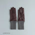KURODA｜No.BR14801L4【WOMEN】 Italian Sheep Cuffs 21cm Aubergine