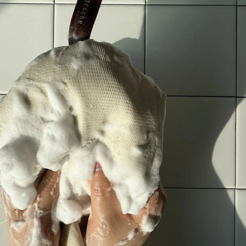 laccche｜ベーシック ナイトケアセット（シートマスク6枚ボックス＋ヴィーガン石けん〈ボディ・フェイス〉＋ボディタオル＋泡立てネット）