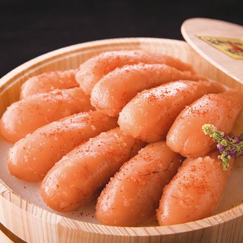 辛子めんたいこ海千｜北海道産原卵使用 食品添加物不使用明太子　 国産・極み　【檜樽入】(600g)