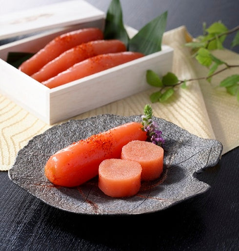 蔵出しめんたい本舗 | 木箱入り蔵出しめんたい（袱紗包み）　900ｇ