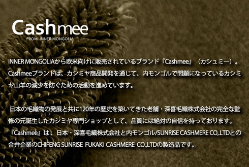 Cashmee｜カシミヤ100％ ロングマフラータータンチェック ウェーブ ナチュラルスチュアート