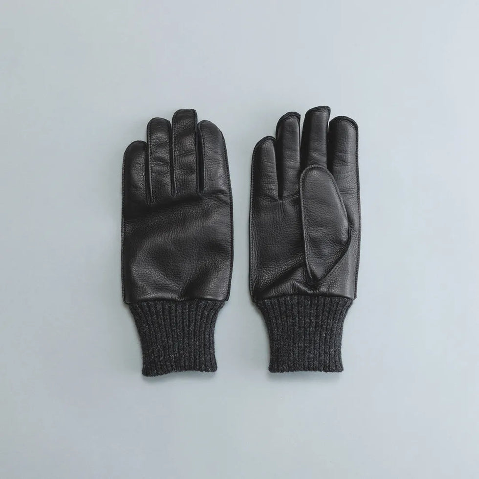 KURODA|No.BR03303M4【MEN】Cowhide Cuffs 25cm Black