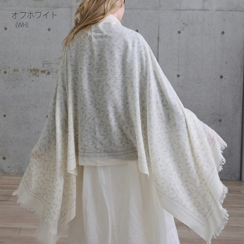 Cashmee｜エアリーキャッシュ ストール /airy cash オフホワイト
