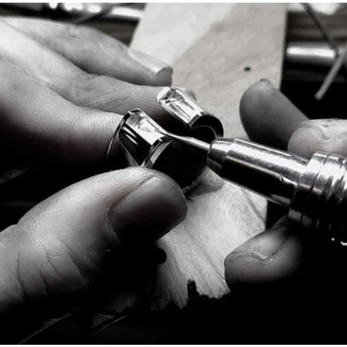 HENU｜D.F RING｜Diamond & Silver Ring