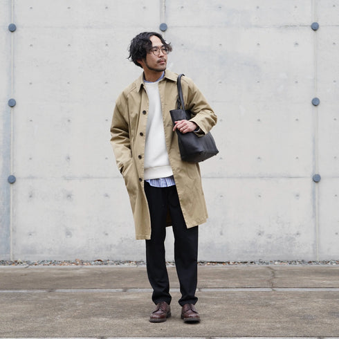 フェティア｜シュリンクレザー　横型トートバッグ F23-102【入荷は12/11以降】