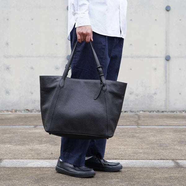 フェティア｜シュリンクレザー　横型トートバッグ F23-102【入荷は12/11以降】