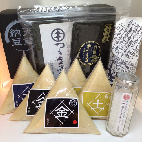 天草納豆／あまくさなっとう｜【高級ナビ限定セット】丹波セットDX