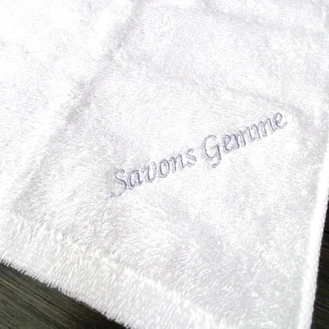 Savons Gemme｜ギフトボックス　Aデラックス（フレグランスソープ2点×今治産タオル×ネット）
