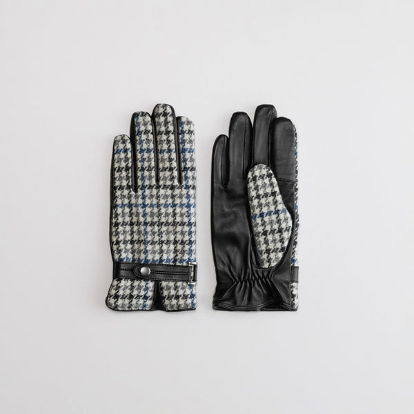 KURODA｜No.OB10201M8【MEN】 Harris Tweed グローブ /タッチパネル対応 NV2