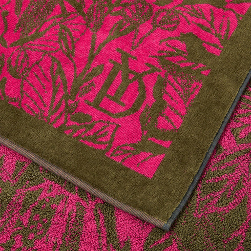 Yves Delorme｜ビーチタオル Sao  Fuchsia