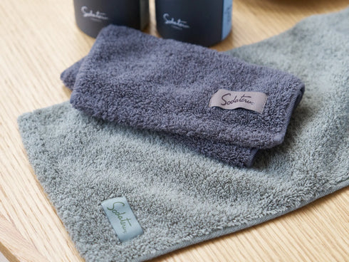 育てるタオル｜メニーfeel setE フェイスタオル+プチフェイスタオル ペアセット