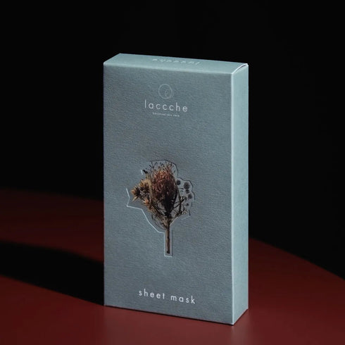 laccche｜ベーシック ナイトケアセット（シートマスク6枚ボックス＋ヴィーガン石けん〈ボディ・フェイス〉＋ボディタオル＋泡立てネット）
