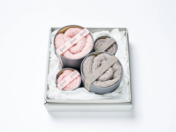 育てるタオル｜メニーfeel setE フェイスタオル+プチフェイスタオル ペアセット