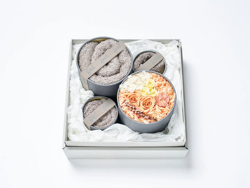 育てるタオル｜feel DECOR L マリー+タオル3サイズ