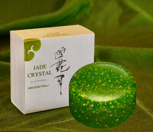 高貴石鹸 麗月 Reigetsu | ジェイドクリスタル １２０g 紙箱