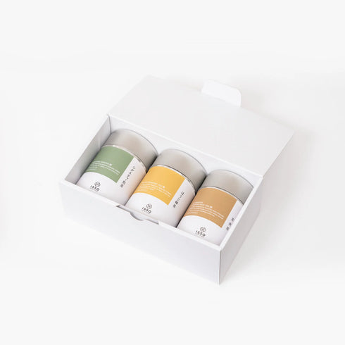ISSO TEA｜ISSO始め茶ギフトセット［リーフ・缶入］