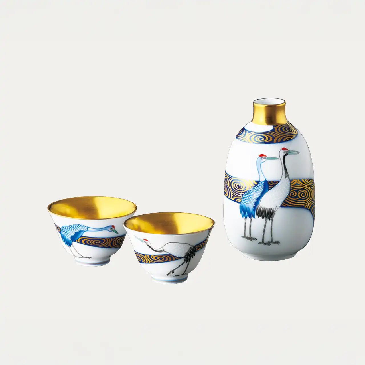 香蘭社（光琳鶴）半酒器 – 高級ナビ オンラインストア