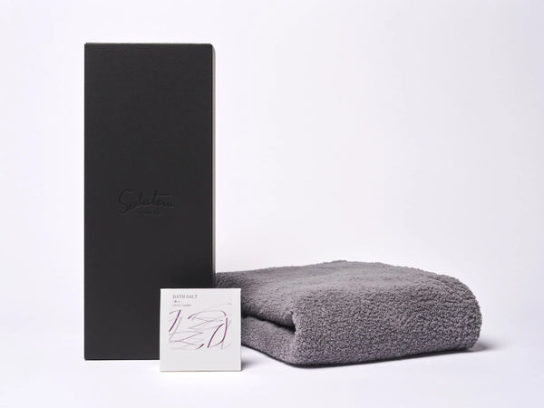 育てるタオル｜MARQUE グラン(バスタオル) +バスソルト-麗 rei-  ギフトセット