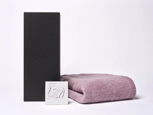 育てるタオル｜MARQUE グラン(バスタオル) +バスソルト-麗 rei-  ギフトセット