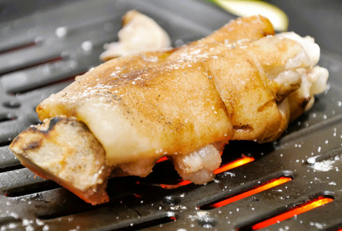 MEAT PLUS｜特製ポン酢付き!ぷるぷる国産焼き豚足 10本セット（130g×10p）常温保存
