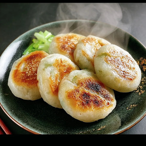 MEAT PLUS｜お肉屋さんが作った特製ニラ焼餅 1440g（720g×2p）