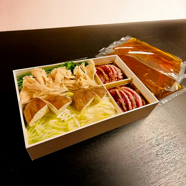料理魚石 RYORI UOISHI｜安土信長葱と近江鴨の鍋セット