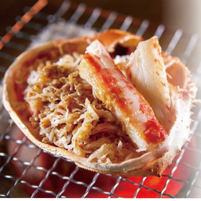 健美の里|ずわいがに甲羅盛